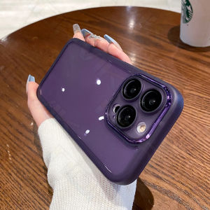 NORVIK New Original Clear Soft TPU Casing for iPhone 15 14 13 12 11 Xs Pro Max Mini 7 8 6 6s Plus Phone Case One-piece Lens Full Coverage Glass Film I11-4