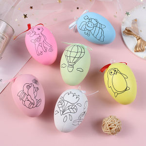 5Pcs Handmade Graffiti Diy Egg With Color Pen Set Educational Toys For Kids School Supplies Lootbag Filler Paninda