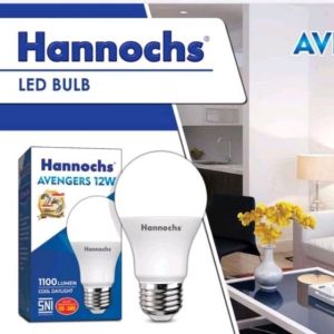 Lampu Led Hannochs Avengers / Sonic 3w 5w 7w 9w 12w 15w 20w Putih / Lampu Led Bulb Putih / Bohlam Led