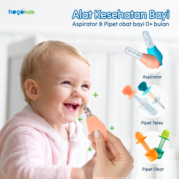 HOGOKIDS Baby Nasal Aspirator & Pipet | Alat Sedot Ingus Bayi dan Pipet ...