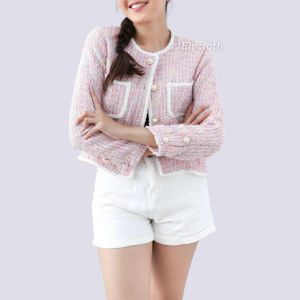 ELYCLOTH | REINA TWEED BLAZER | BLAZER WANITA PREMIUM TWEED