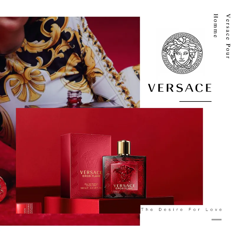 Originall Versace Eros Flame Natural Spray EDP 100ML Perfume for