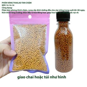 150g - NPK 14-14-14 phân vàng tan chậm dành cho cây trồng