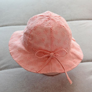 Topi Anak Perempuan Sun Hat Pantai Jalan Jalan Fotografi Instagramable Fashionista Cilik Fisherman Hat