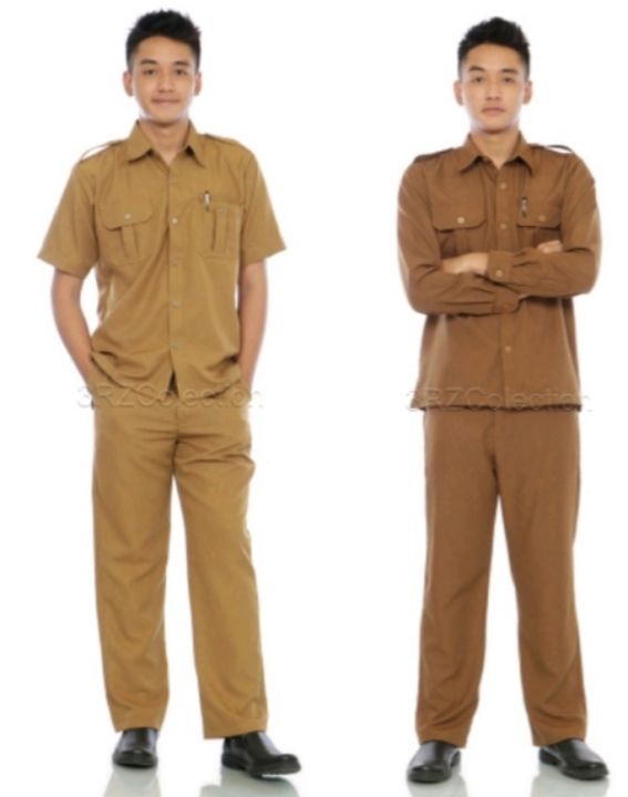 Seragam PNS PEMDA 1 stell Seragam Guru 1 stell Baju Dinas Lengan