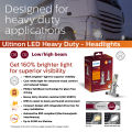 Philips Ultinon Led Heavy Duty 12V 24V 6.000K Lampu Mobil Truk ( Putih ). 