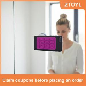 【ZTOYL】 1PC double side Silicone hút pad cho điện thoại di động Lịch thi đấu chống trượt Hai Mặt Hút Cup cho phòng thí nghiệm bàn làm việc