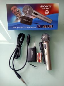 [happy snack] Microphone Wireless & Kabel SN-781 / Mic SN-781 Berkualitas Dan Murah