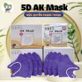 [Phạm Thoại] Thùng 500 Cái Khẩu Trang 5D AK Mask, Vừa Form Mặt, Khẩu Trang Y Tế Cao Cấp. 