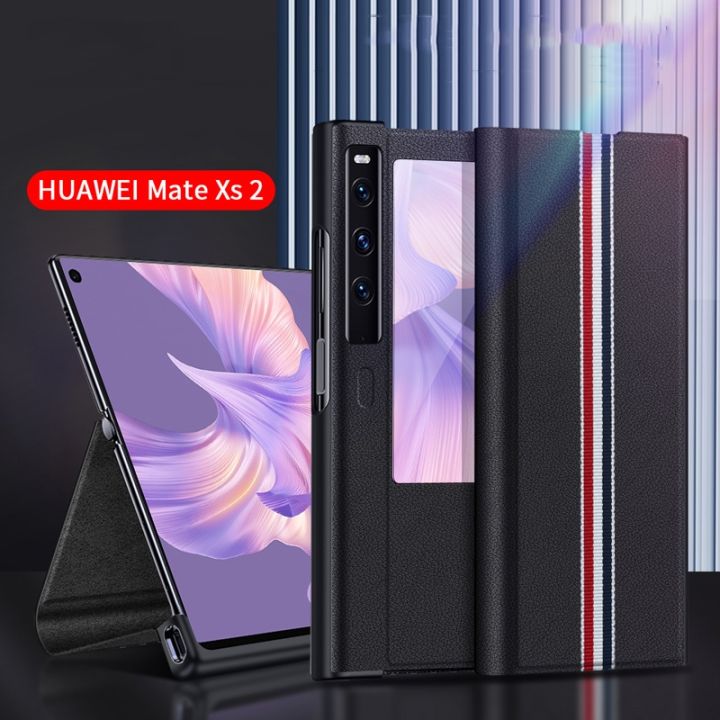 Magnetic Flip Leather for Huawei Mate Xs Xs2 Case Folding Book