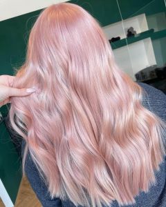 MÀU HỒNG NHUỘM THỜI TRANG  LUXSONS NHANH GỌN LẸ -- PHA VỚI HẤP DẦU HOẶC DẦU XẢ 250ML