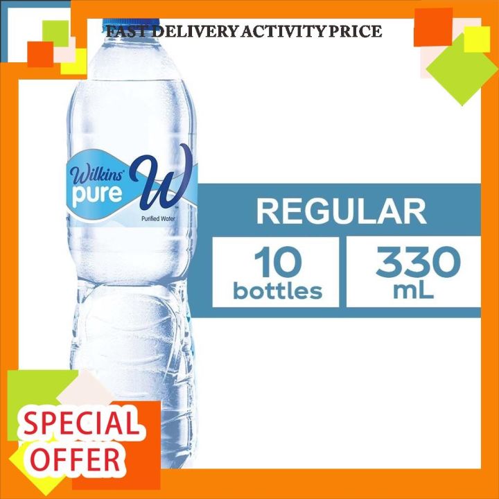 【mga bagay na may pagkain】 Wilkins Pure Water 330mL - Pack of 10 ...