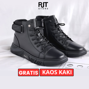 Sepatu Pria Keren Boot RJT Midnight Sneakers Dewasa Terbaru Cocok Untuk Gaya Casual Sporty - Murah