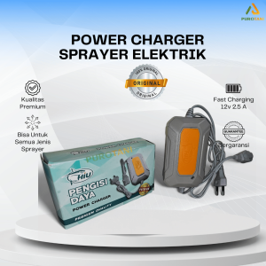 Power Charger HIU Cas Tangki Sprayer Elektrik 2.5 A