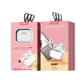 MOXOM MX-TW30 tws Bluetooth V5.3 Earphone Hifi Stereo Wireless Headphones - WHITE. 