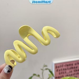ItemMart Large Size Hair Clip Dopamine Sweet Girls Shark Clip Hair Accessories