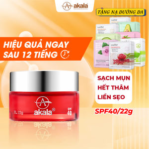 Kem Mụn - Mờ Thâm - Liền Sẹo - Kiềm Dầu akala ( Nhuỵ hoa nghệ tây và 7 loại thực vật quý ) 22 gram