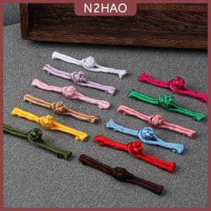 N2HAO  5 cặp handmade tang phù hợp với sườn xám nút Knot Fastener đóng cửa cho Diy DRESS may trên trang trí thủ công