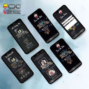 UNDANGAN PERNIKAHAN DIGITAL WEBSITE CANTIK ELEGAN DAN UNIK