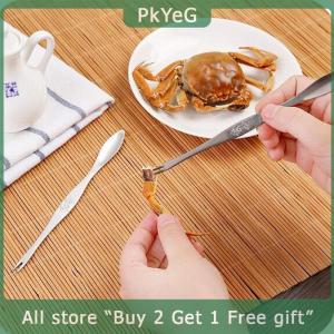 [COD] PkYeG KITCHEN Stainless steel claws to eat crab seafood lobster crab pin stripping fruit fork
