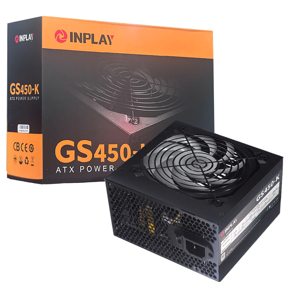 Inplay Power Supply 450W 550W 650W 750W PSU 80 PLUS Bronze With RGB Light For Computer PC Power 80Plus Bronze Certified