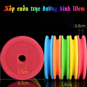[Tặng ghim phao] Xốp Cuốn Trục Câu Đài Câu Cá Đường Kính 10cm Màu Sắc Ngẫu Nhiên