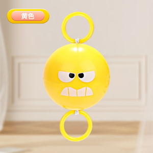 Kids Pull Rope Whistle Ball Spinner Ball Rotate Light-Emitting Flywheel Whistle Ball Glowing Wind Whistle Led Light-up Toy Educational Exercise Hand-Eye Coordination Birthday Gift for Kids