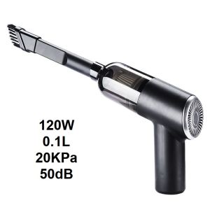 [SG Stock] Car Vacuum Cleaners 120W 35000pa High-power Wireless Handheld Vacuum Cleaner Car Home Dual Portable Car