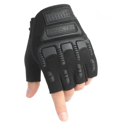 Găng tay bao tay nam cụt ngón lái xe tập gym du lịch phượt bảo vệ mu bàn tay và tăng độ bám Mechanix Mpact 1