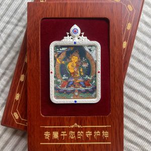 Thangka Manjushri 唐卡 文殊菩萨（手工）