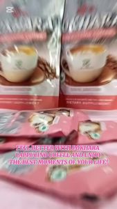 Namiroseus Pokhara Cappuccino Coffee 10 Sachets Slimming Detox Coffee Drink with Collagen