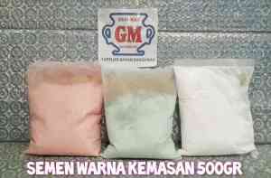 Semen Warna  Natt Biru Hijau Hitam Kuning Maroon Pink Putih