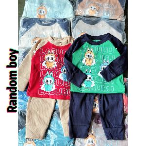 7-18KG 6M-5YEAR OLD Kids GIRL BOY Pyjamas Set GIRL leepwear Baju Tidur Kanak Baby Nightwear Clothes Baju Bayi