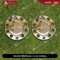 WELDOP SCANIA HINO LUBANG 10 WILDOP BAHAN STAINLESS SEPASANG WELDOP WILDOP WHEELDOP. 