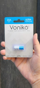 Pin A23 / 23A Voniko Ultra Alkaline 12V chuyên dùng cho remote cửa chống trộm chuông cửa