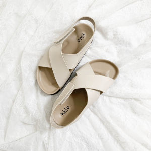 Sandal Anak Perempuan Belleza Sandal Slop Korea Birken Anak Perempuan Usia 6 sampai 10 Tahun Sendal Tali Velcro Model Silang Sandal Anak anak Bellezza Empuk Ringan Belezza Usia Umur 7 8 9 10 thn Kekinian - KHLO SENA