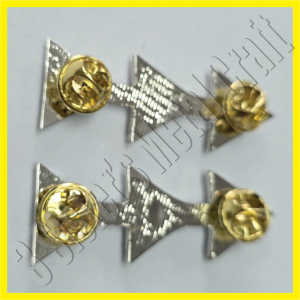 Rank for Shoulder Board (AFP) molder type brass materials plated silver
