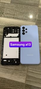 BỘ VỎ SAMSUNG A13 ( GỒN SƯỜN LƯNG KÍNH CAM NÚT BẤN)