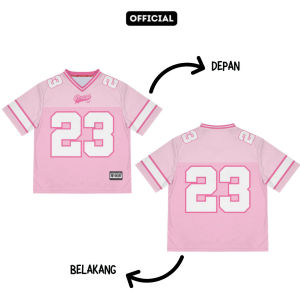 KHF | Jersey Vintage Number 63 Wanita Laki-Laki Cewek Futsal Bahan Dryfit Brazil Milano Full Printing Oversize Casual Rugby Retro Streetwear Hockey Retro NFL Bola Olahraga Boxyfit Pakaian