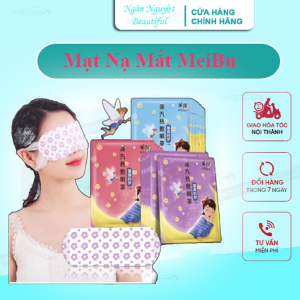 50 Mask]Mặt Nạ Mắt MEIBU Chườm Nóng Heating Eyes Mask - Chống Mỏi Mắt Thư Giãn Tối Đa
