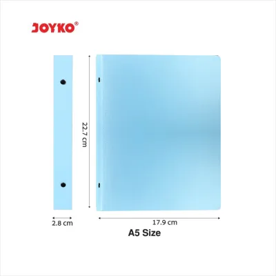 NA JOYKO Binder Note A5 B5 Polos / Buku Binder Joyko Polos Warna Pastel