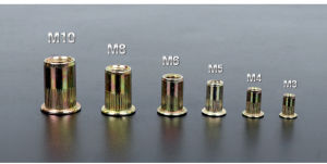 Combo 50c Ốc tán rút M6 thép mạ