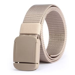 Ikat Pinggang Pria Nylon Canvas Gesper Tactical Army Military Sabuk Anti Metal Detector/CODE:YH NXL2
