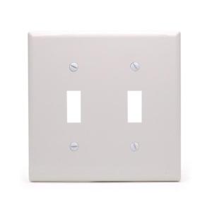 Modern Toggle Switches Plate 2 Position Operation Strong Construction Tool Easy Installation for Residential