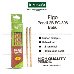 Pencil 2B figo batik pensil 2B batik/pensil2B/pensil batik/pencil 2B