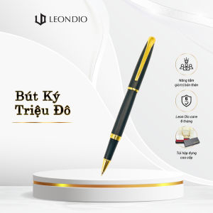 Bút ký bút khắc tên bút viết Leon Dio Matte Hill ngòi 0.5mm bút mực nước khắc tên theo yêu cầu dùng làm quà tặng