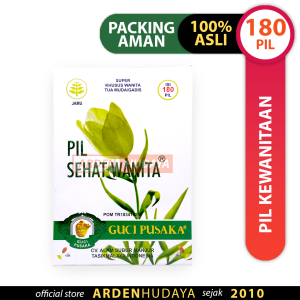 Pil Sehat Wanita Guci Pusaka Super 180 Pil