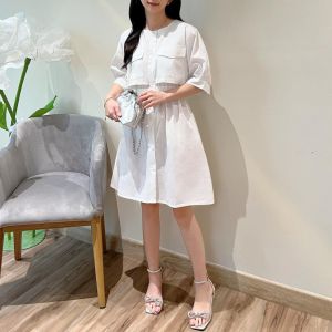 NANDO DRESS WANITA KOREAN STYLE LENGAN PEBDEK SLIM FIT BODY FEMININ CASUAL