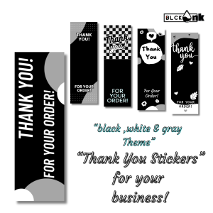 18 pcs Thank you stickers for your business
