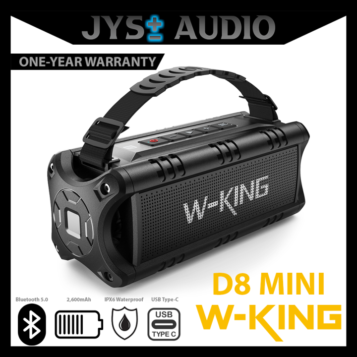 W-KING D8 Mini Portable Waterproof Bluetooth Speaker True Wireless